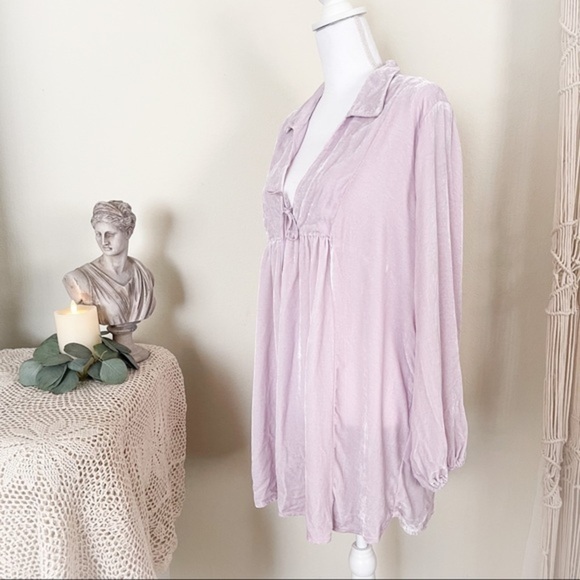 NWT Free People X Jen’s Pirate Booty Velvet Verona Tunic - Picture 7 of 14